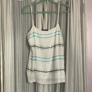 White House Black Market Sequin Tank